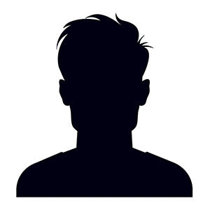 Male silhouette