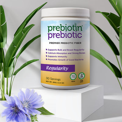 Image of a jar of Prebiotin Regularity